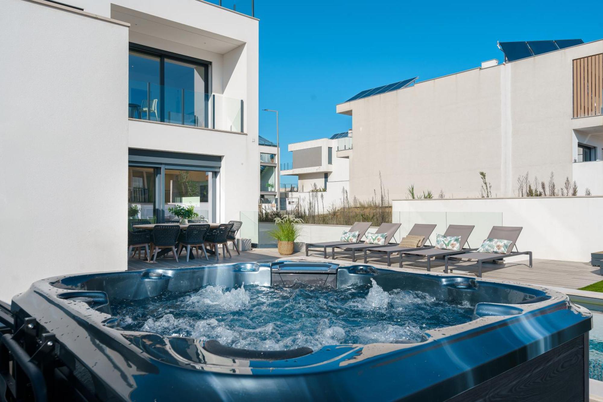 Ribamar  Paradise Villa, Luxury Villa Near The Beach מראה חיצוני תמונה
